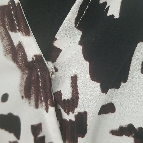 Cabi animal print wrap front blouse - Picture 3 of 6